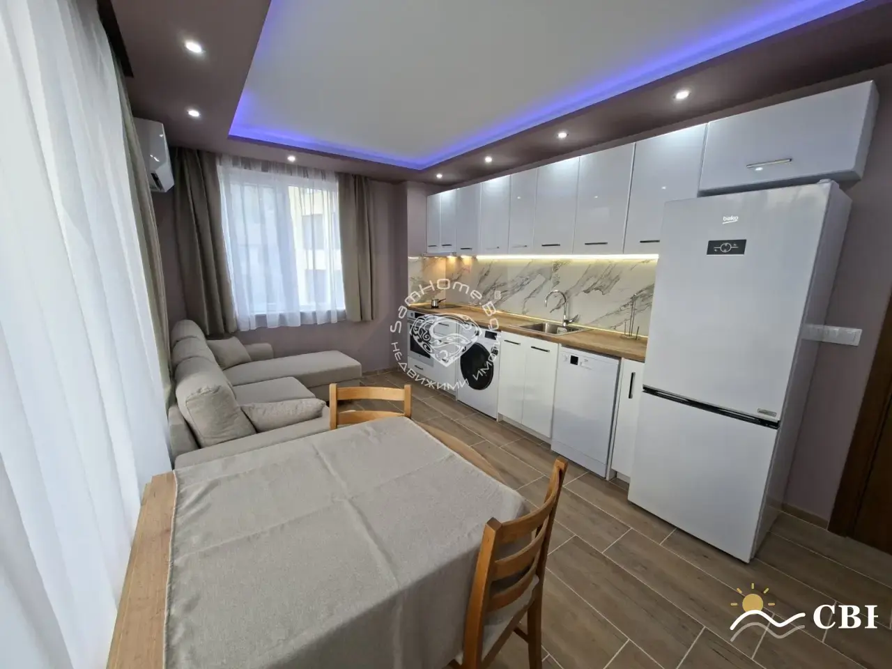 Apartment, 1-room, 53 m², in Varna. Photo 2 of 16. Varna, Black Sea, Bulgaria. Cheap Beach Holiday.