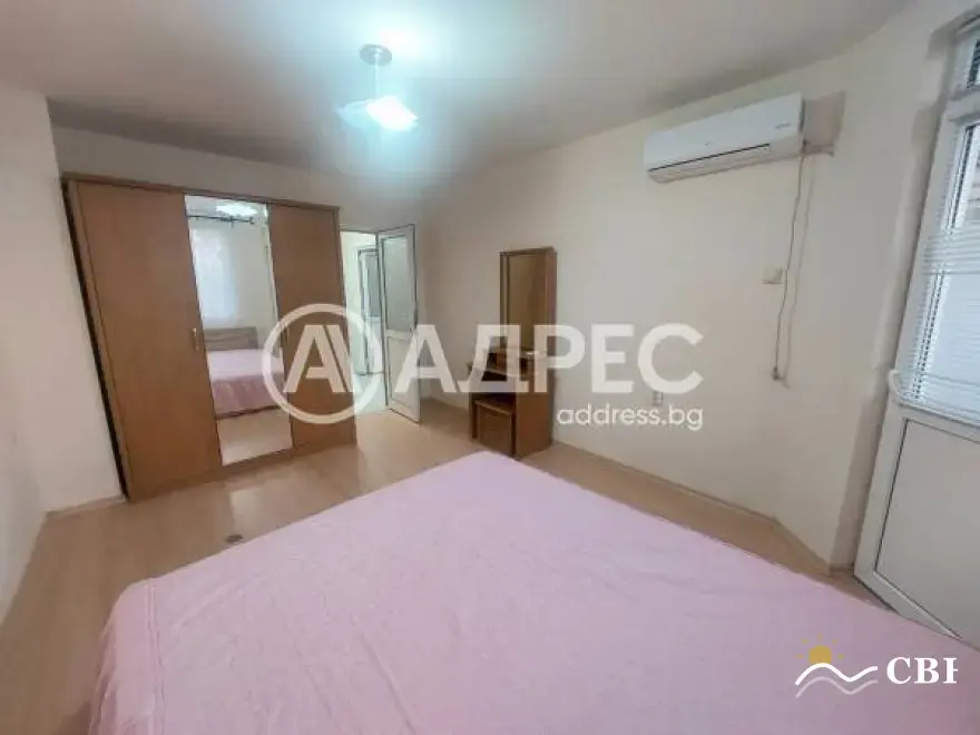 Apartment, 2-room, 70 m², in Pomorie. Photo 7 of 10. Pomorie, Black Sea, Bulgaria. Cheap Beach Holiday.