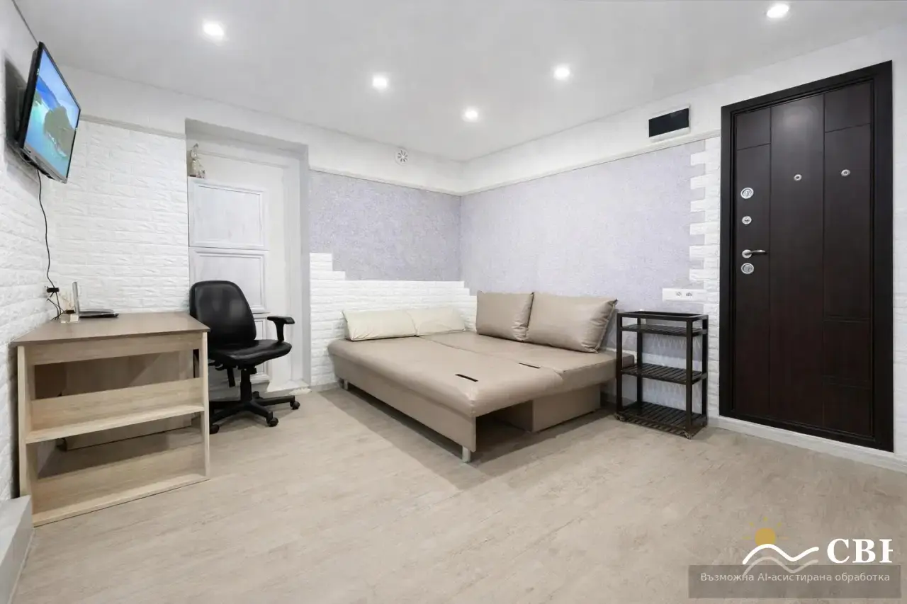 Apartment, 1-room, 30 m², in Varna. Photo 2 of 7. Varna, Black Sea, Bulgaria. Cheap Beach Holiday.