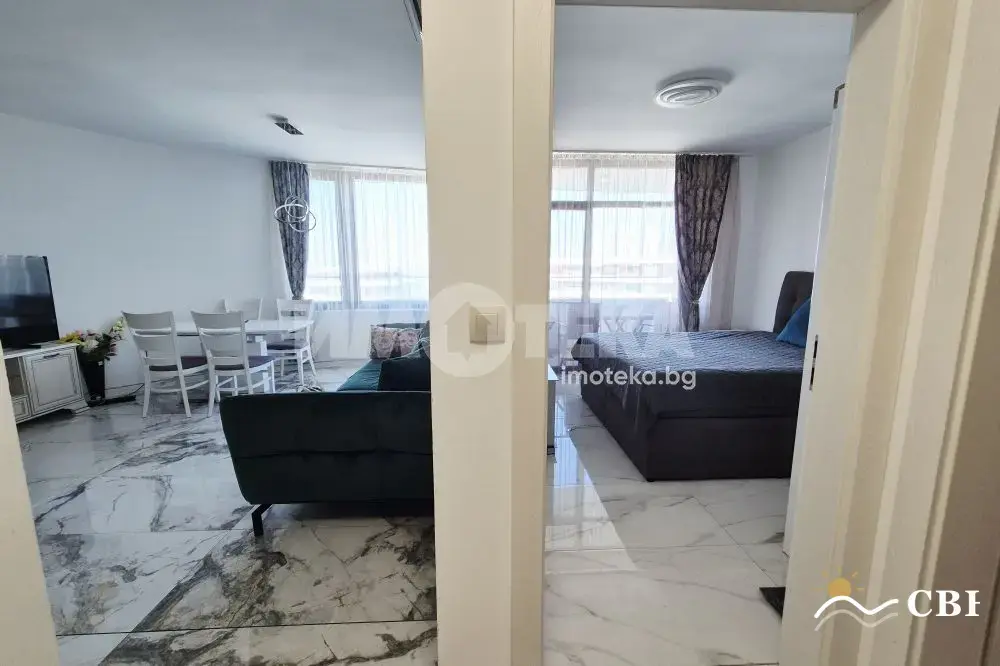 Apartment, 2-room, 65 m², in Varna. Photo 5 of 11. Varna, Black Sea, Bulgaria. Cheap Beach Holiday.