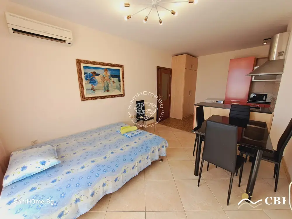Apartment, 1-room, 60 m², in Varna. Photo 4 of 11. Varna, Black Sea, Bulgaria. Cheap Beach Holiday.