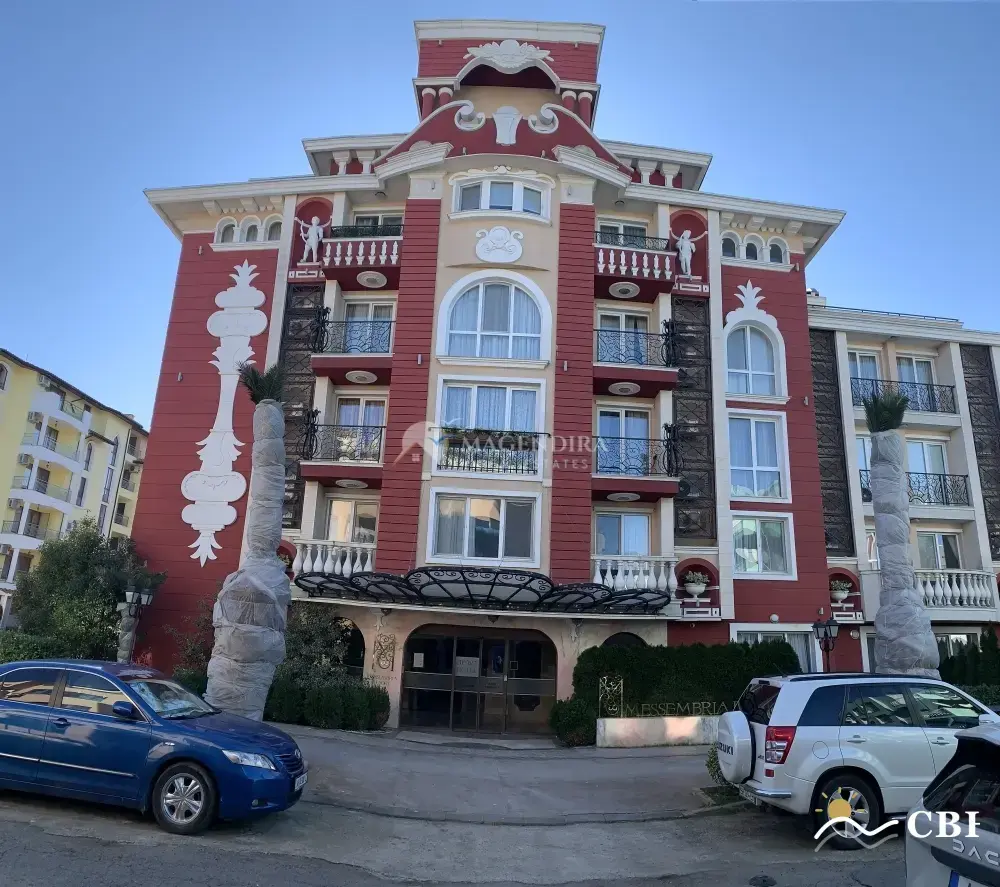 Apartment, 2-room, 41 m², in Sunny Beach. Photo 1 of 14. Sunny Beach, Black Sea, Bulgaria. Cheap Beach Holiday.