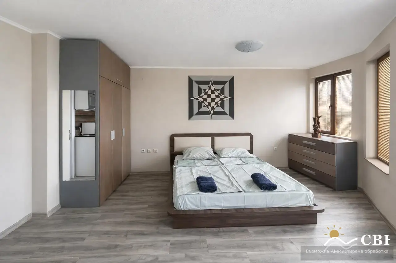Apartment, 1-room, 30 m², in Varna. Photo 3 of 7. Varna, Black Sea, Bulgaria. Cheap Beach Holiday.