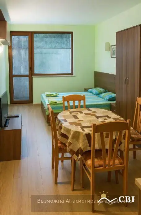 Apartment, 1-room, 38 m², in St. St. Konstantin and Elena. Photo 3 of 4. St. St. Konstantin and Elena, Black Sea, Bulgaria. Cheap Beach Holiday.