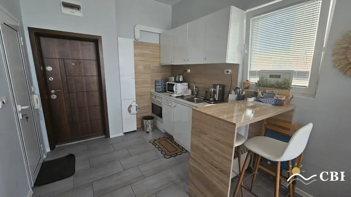 Apartment, 2-room, 55 m², in Sarafovo. Photo 1 of 16. Sarafovo, Black Sea, Bulgaria. Cheap Beach Holiday.