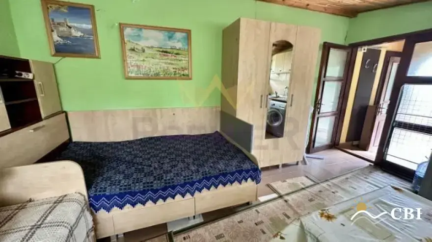 Apartment, 1-room, 22 m², in Vinitsa. Photo 4 of 7. Vinitsa, Black Sea, Bulgaria. Cheap Beach Holiday.