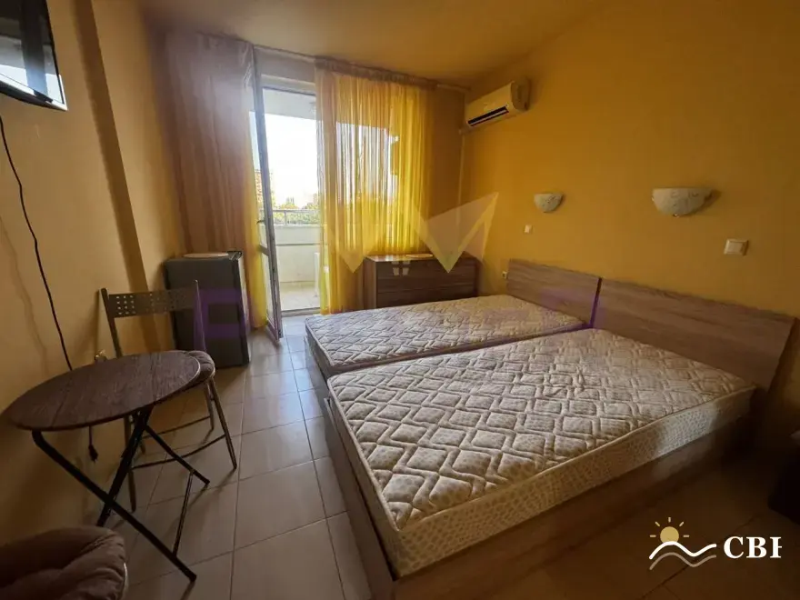 Apartment, 1-room, 35 m², in Varna. Photo 1 of 6. Varna, Black Sea, Bulgaria. Cheap Beach Holiday.