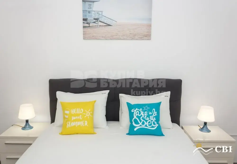 Apartment, 2-room, 61 m², in Varna. Photo 9 of 16. Varna, Black Sea, Bulgaria. Cheap Beach Holiday.