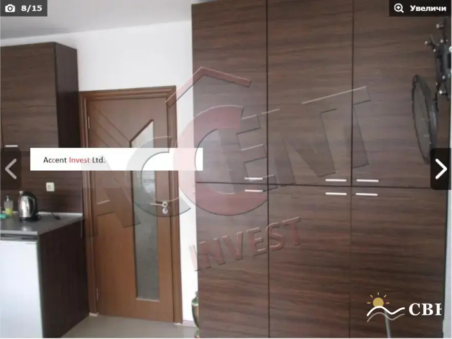 Apartment, 2-room, 60 m², in Gradina. Photo 4 of 8. Gradina, Black Sea, Bulgaria. Cheap Beach Holiday.
