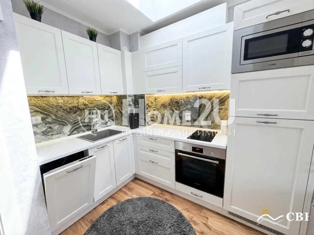 Apartment, 2-room, 65 m², in Burgas. Photo 4 of 5. Burgas, Black Sea, Bulgaria. Cheap Beach Holiday.