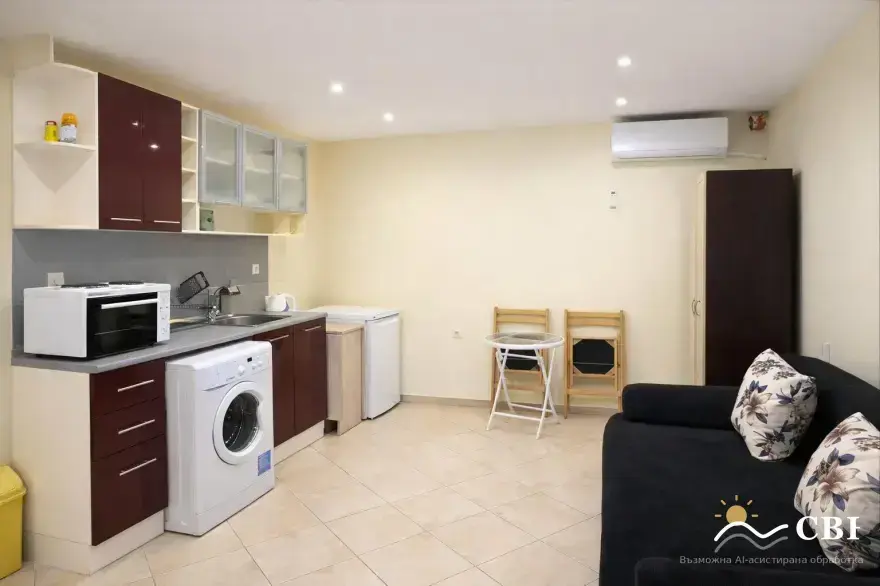 Apartment, 1-room, 40 m², in Varna. Photo 1 of 6. Varna, Black Sea, Bulgaria. Cheap Beach Holiday.