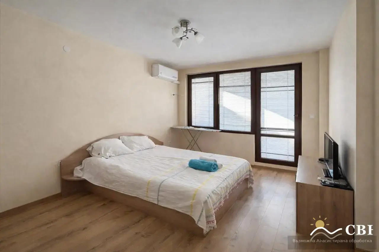 Apartment, 2-room, 50 m², in Burgas. Photo 4 of 6. Burgas, Black Sea, Bulgaria. Cheap Beach Holiday.
