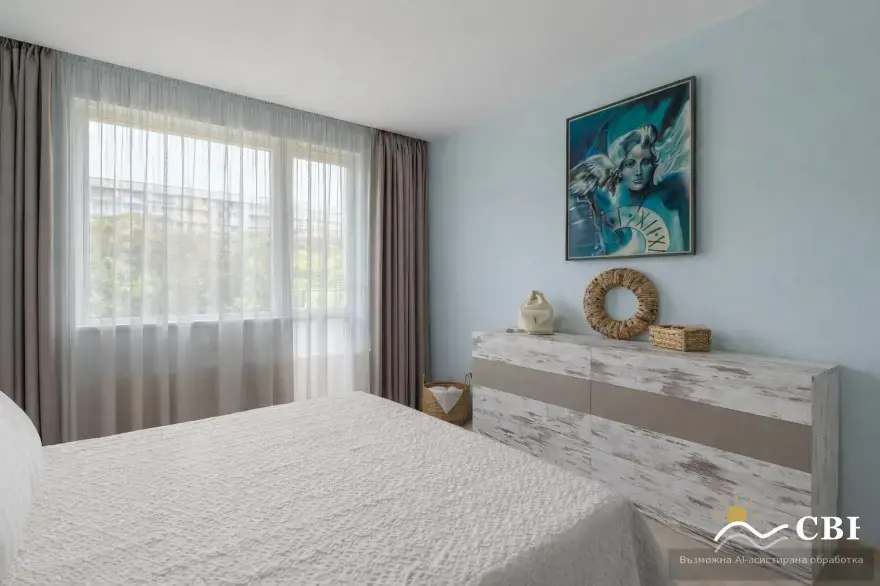 Apartment, 2-room, 62 m², in Varna. Photo 7 of 10. Varna, Black Sea, Bulgaria. Cheap Beach Holiday.