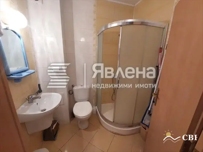 Apartment, 1-room, 37 m², in Pomorie. Photo 7 of 7. Pomorie, Black Sea, Bulgaria. Cheap Beach Holiday.