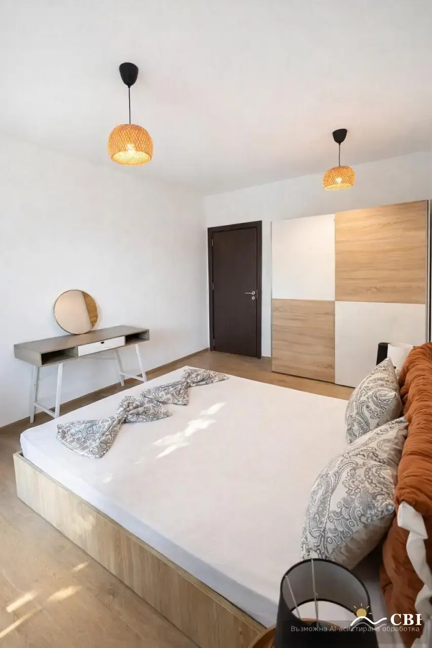 Apartment, 2-room, 60 m², in Burgas. Photo 7 of 8. Burgas, Black Sea, Bulgaria. Cheap Beach Holiday.