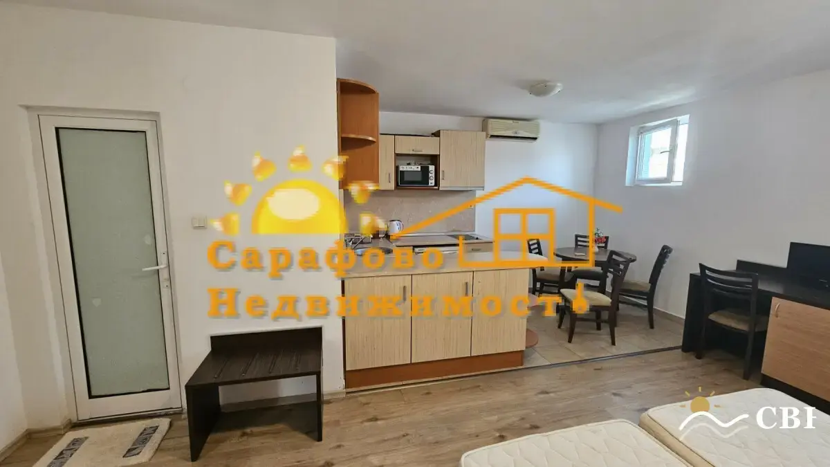 Apartment, 1-room, 38 m², in Sarafovo. Photo 3 of 8. Sarafovo, Black Sea, Bulgaria. Cheap Beach Holiday.