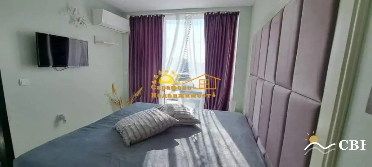 Apartment, 2-room, 65 m², in Sarafovo. Photo 4 of 12. Sarafovo, Black Sea, Bulgaria. Cheap Beach Holiday.