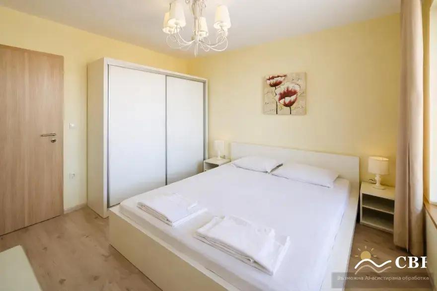 Apartment, 2-room, 50 m², in Varna. Photo 5 of 8. Varna, Black Sea, Bulgaria. Cheap Beach Holiday.