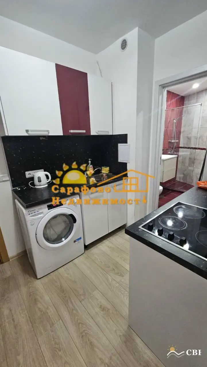 Apartment, 1-room, 40 m², in Sarafovo. Photo 1 of 7. Sarafovo, Black Sea, Bulgaria. Cheap Beach Holiday.