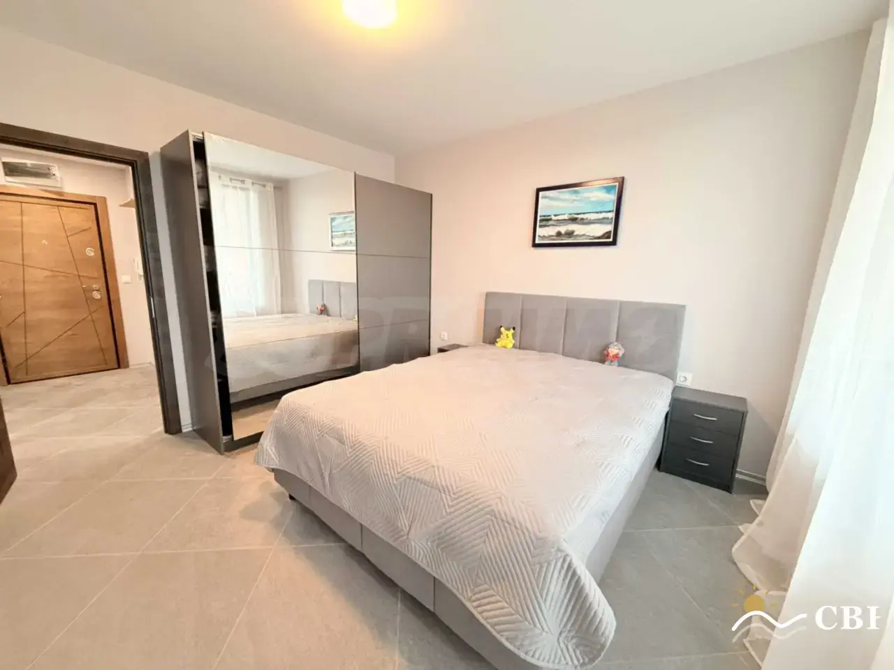 Apartment, 2-room, 75 m², in Burgas. Photo 8 of 16. Burgas, Black Sea, Bulgaria. Cheap Beach Holiday.